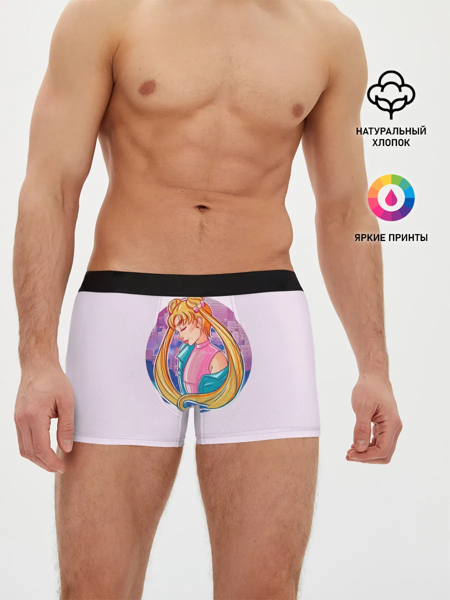 Мужские трусы боксеры / СЕЙЛОР МУН