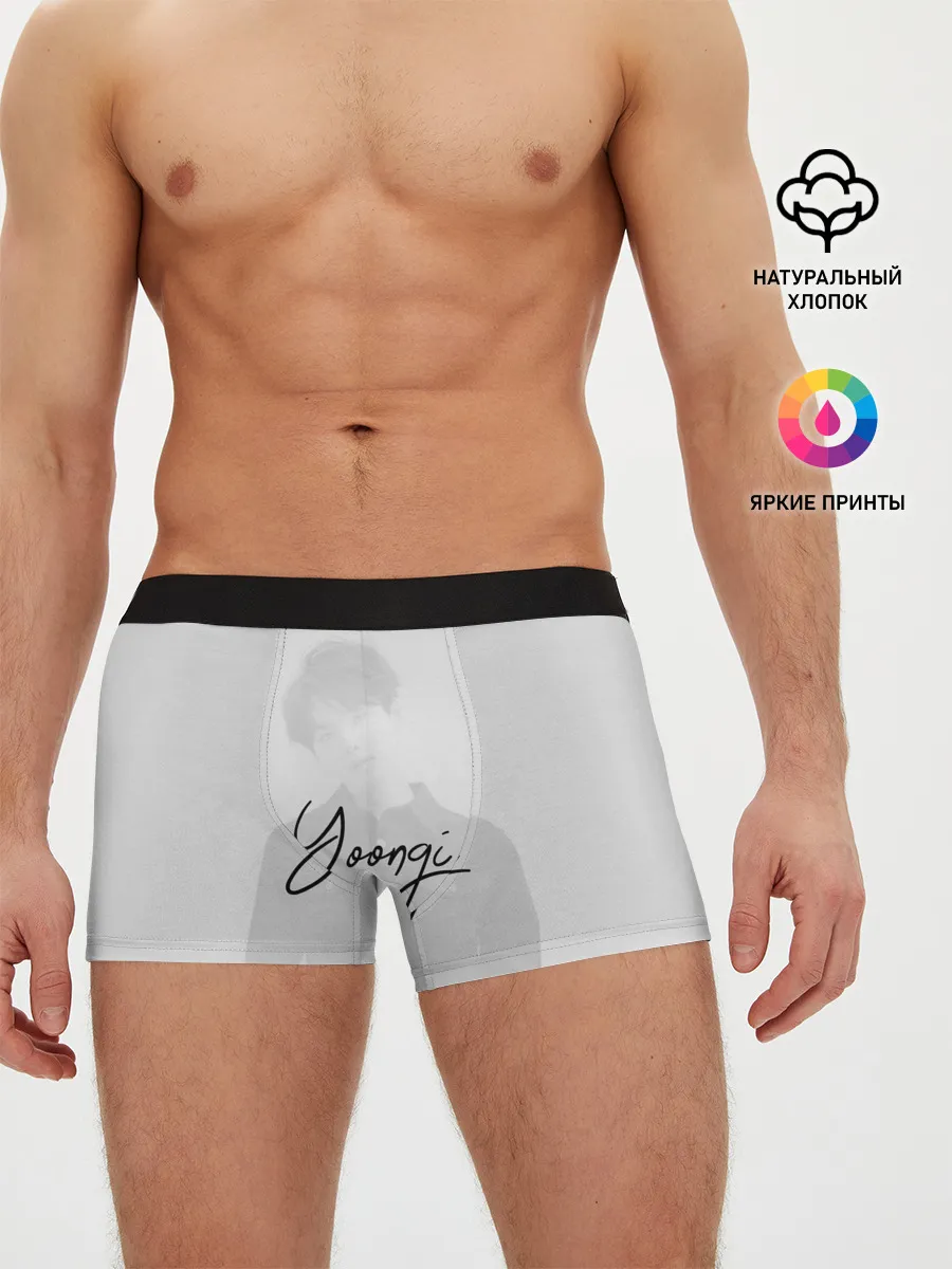 Мужские трусы боксеры / BTS Min Yoongi