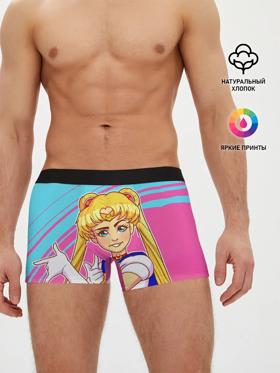 Мужские трусы боксеры / СЕЙЛОР МУН