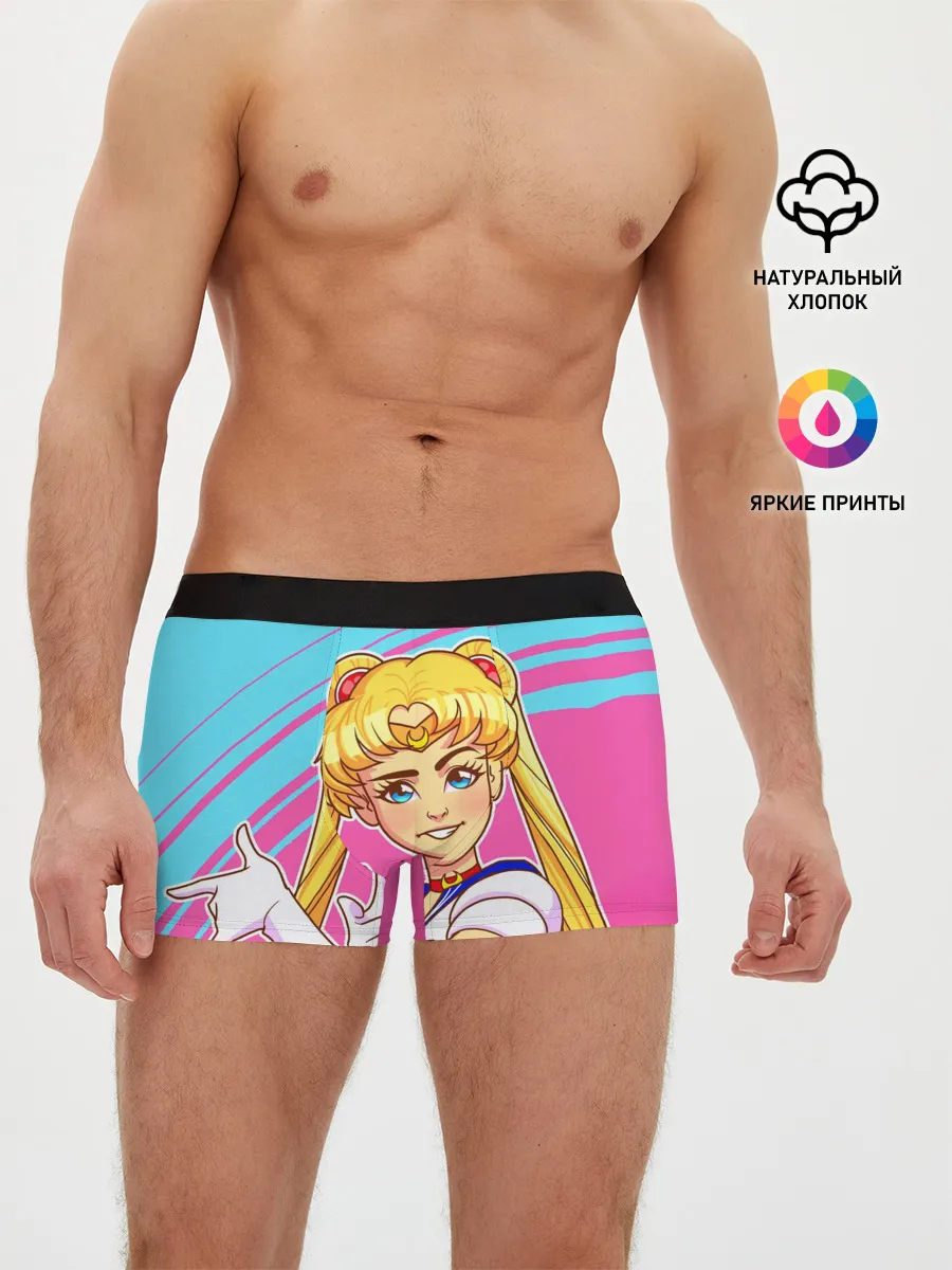 Мужские трусы боксеры / СЕЙЛОР МУН