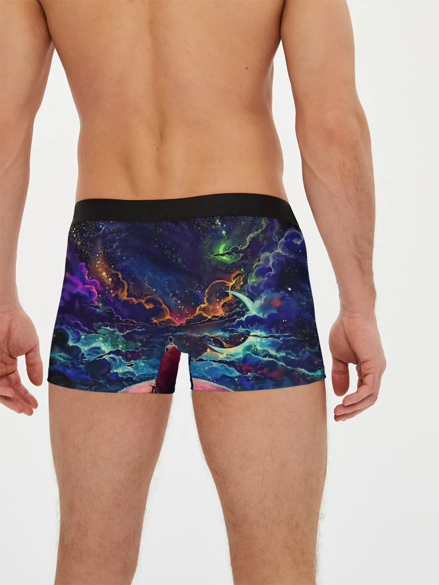 Мужские трусы боксеры / Космос