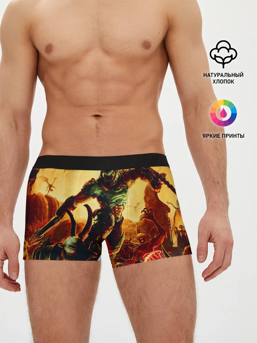Мужские трусы боксеры / Doom Eternal