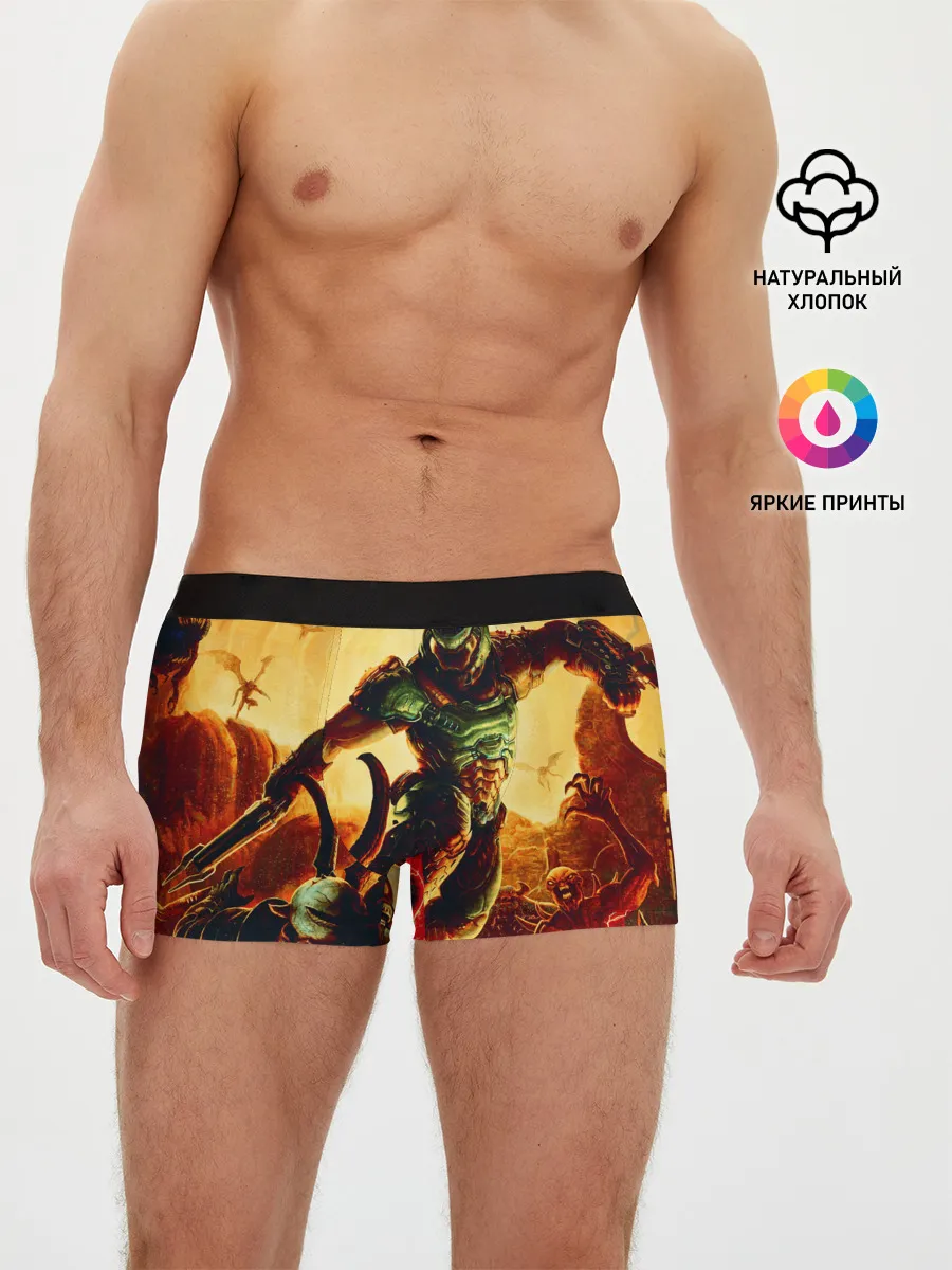 Мужские трусы боксеры / Doom Eternal