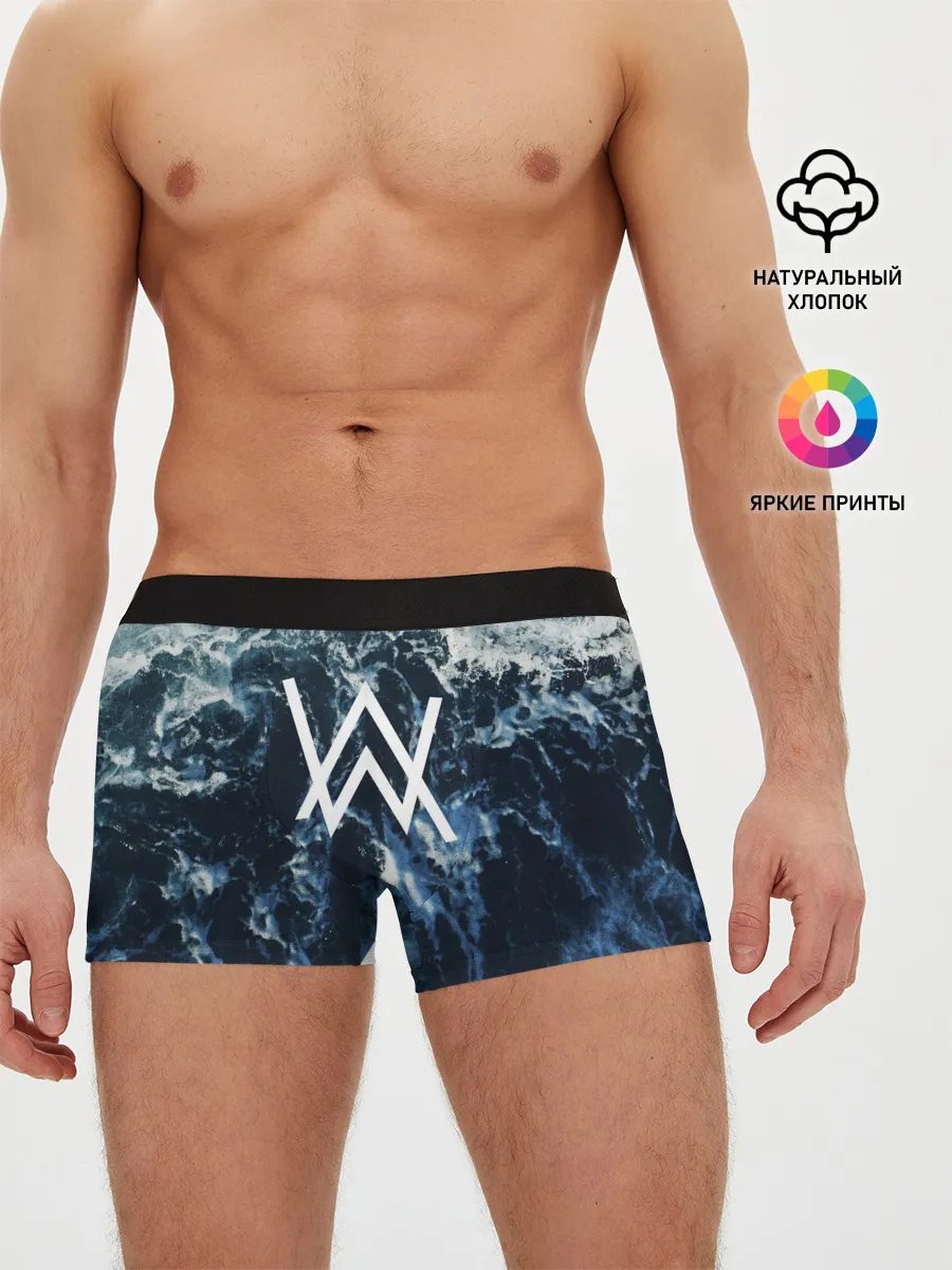 Мужские трусы боксеры / Alan Walker