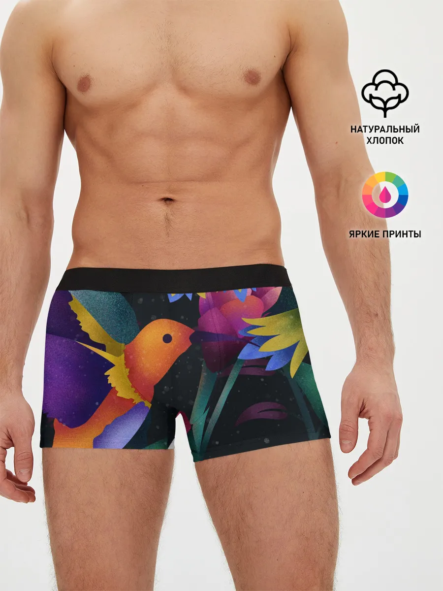 Мужские трусы боксеры / Колибри