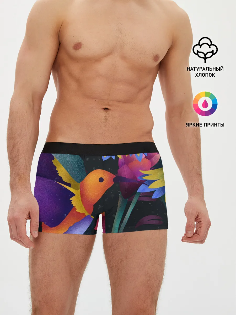 Мужские трусы боксеры / Колибри