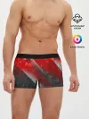 Мужские трусы боксеры / Red & Black