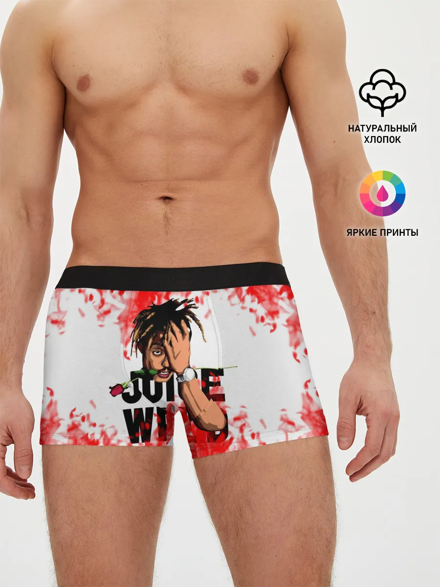 Мужские трусы боксеры / Juice WRLD.