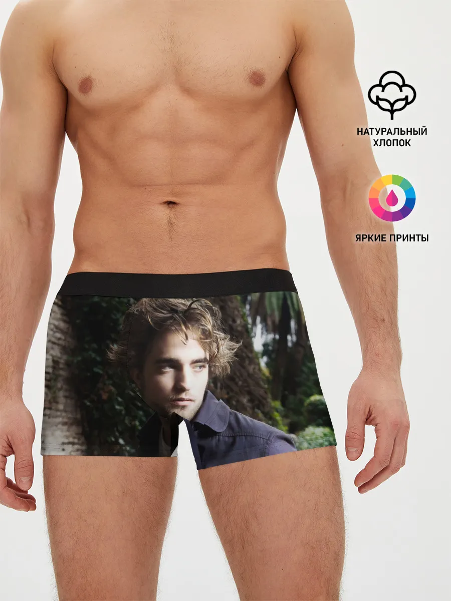 Мужские трусы боксеры / Роберт Паттинсон