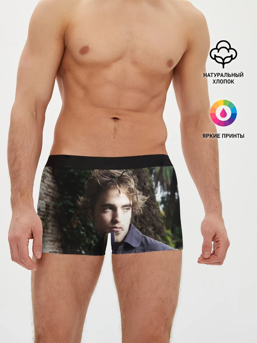 Мужские трусы боксеры / Роберт Паттинсон