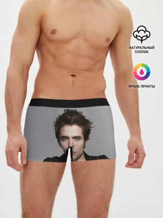 Мужские трусы боксеры / РОБЕРТ ПАТТИНСОН