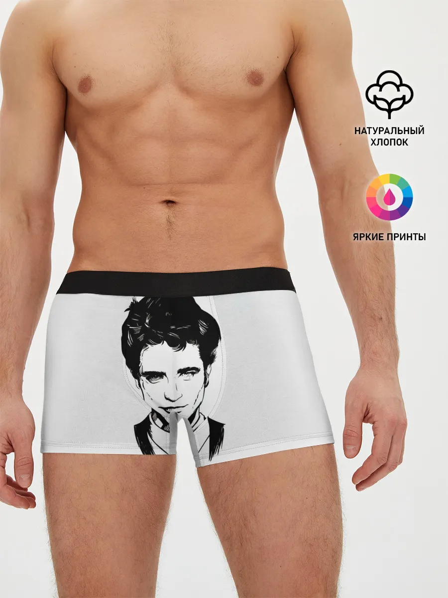 Мужские трусы боксеры / РОБЕРТ ПАТТИНСОН