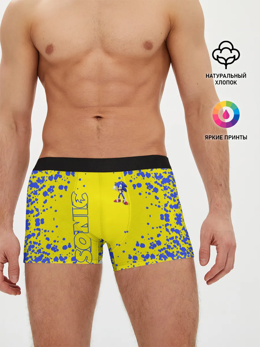 Мужские трусы боксеры / Sonic.