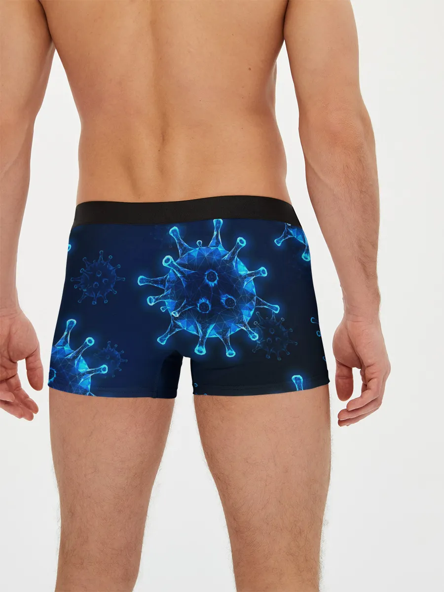 Мужские трусы боксеры / Коронавирус