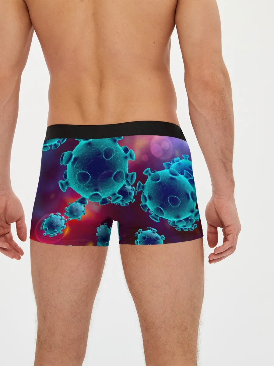 Мужские трусы боксеры / Коронавирус