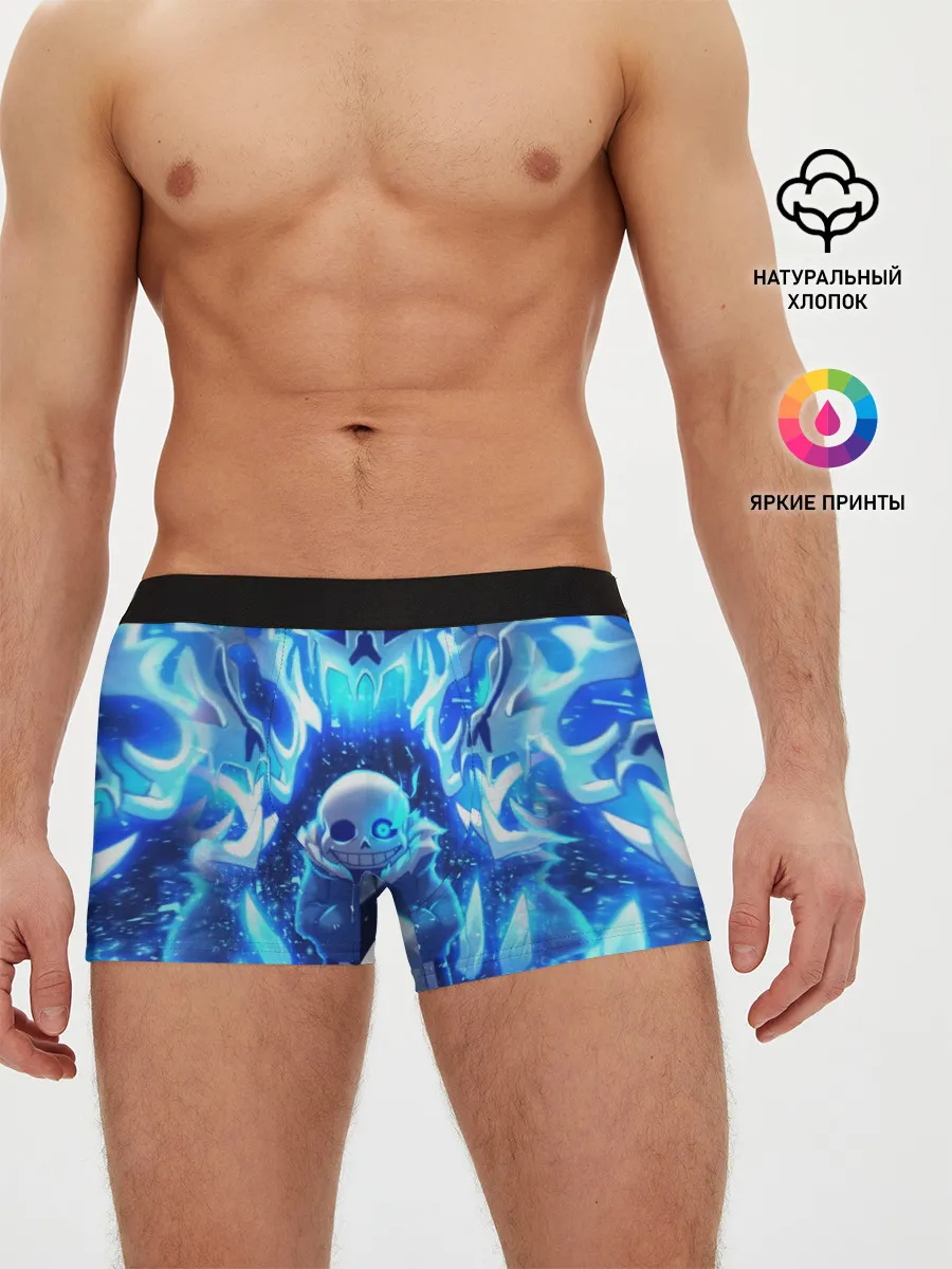 Мужские трусы боксеры / UNDERTALE | АНДЕРТЕЙЛ