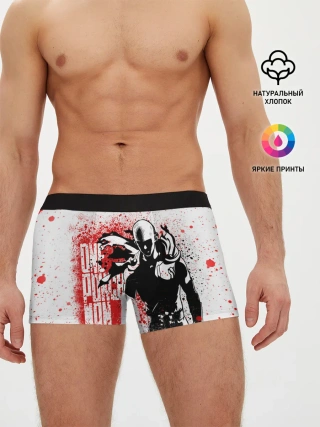 Мужские трусы боксеры / Свирепый Сайтама