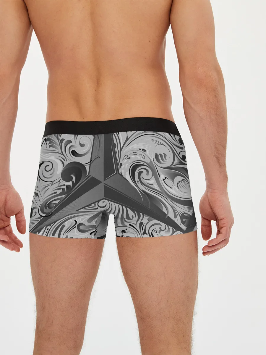 Мужские трусы боксеры / MERCEDES-BENZ | МЕРСЕДЕС