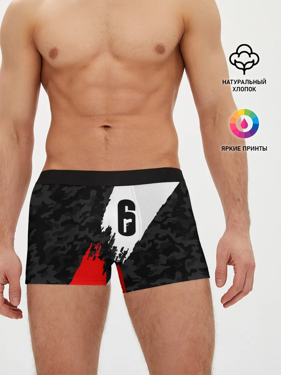 Мужские трусы боксеры / RAINBOW SIX SIEGE