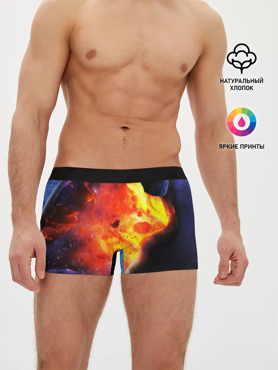 Мужские трусы боксеры / NEBULA
