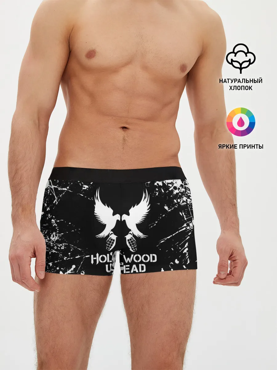Мужские трусы боксеры / Hollywood Undead