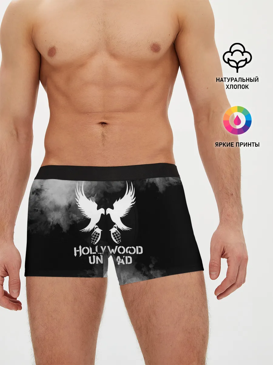 Мужские трусы боксеры / Hollywood Undead