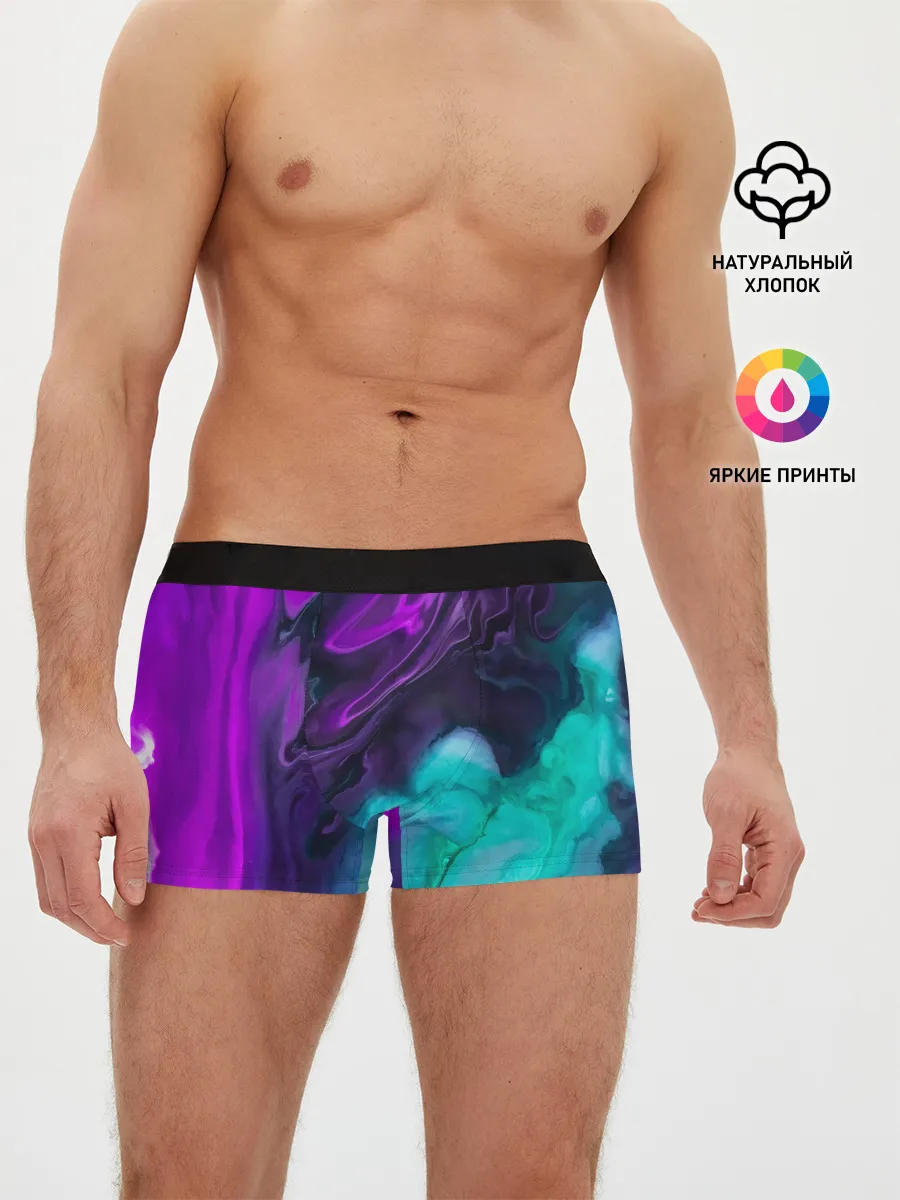 Мужские трусы боксеры / NEON WAVES