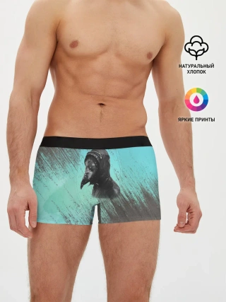 Мужские трусы боксеры / Чумной доктор