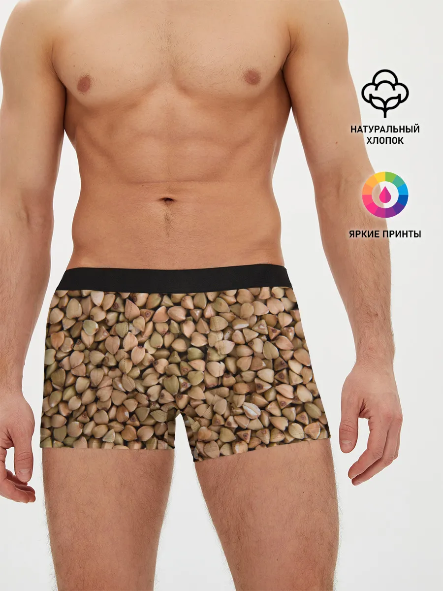 Мужские трусы боксеры / Гречка Греча