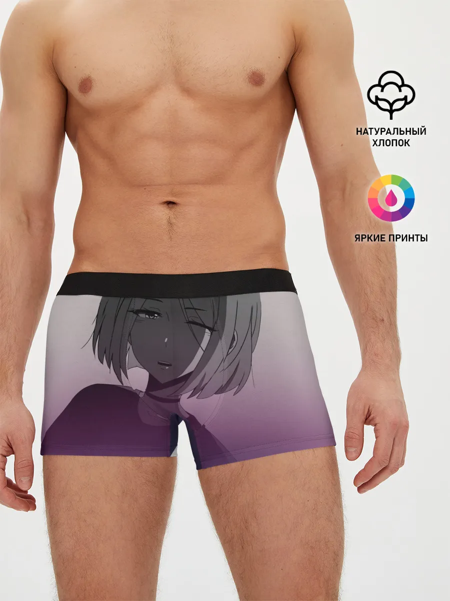 Мужские трусы боксеры / Аниме девочка в тумане