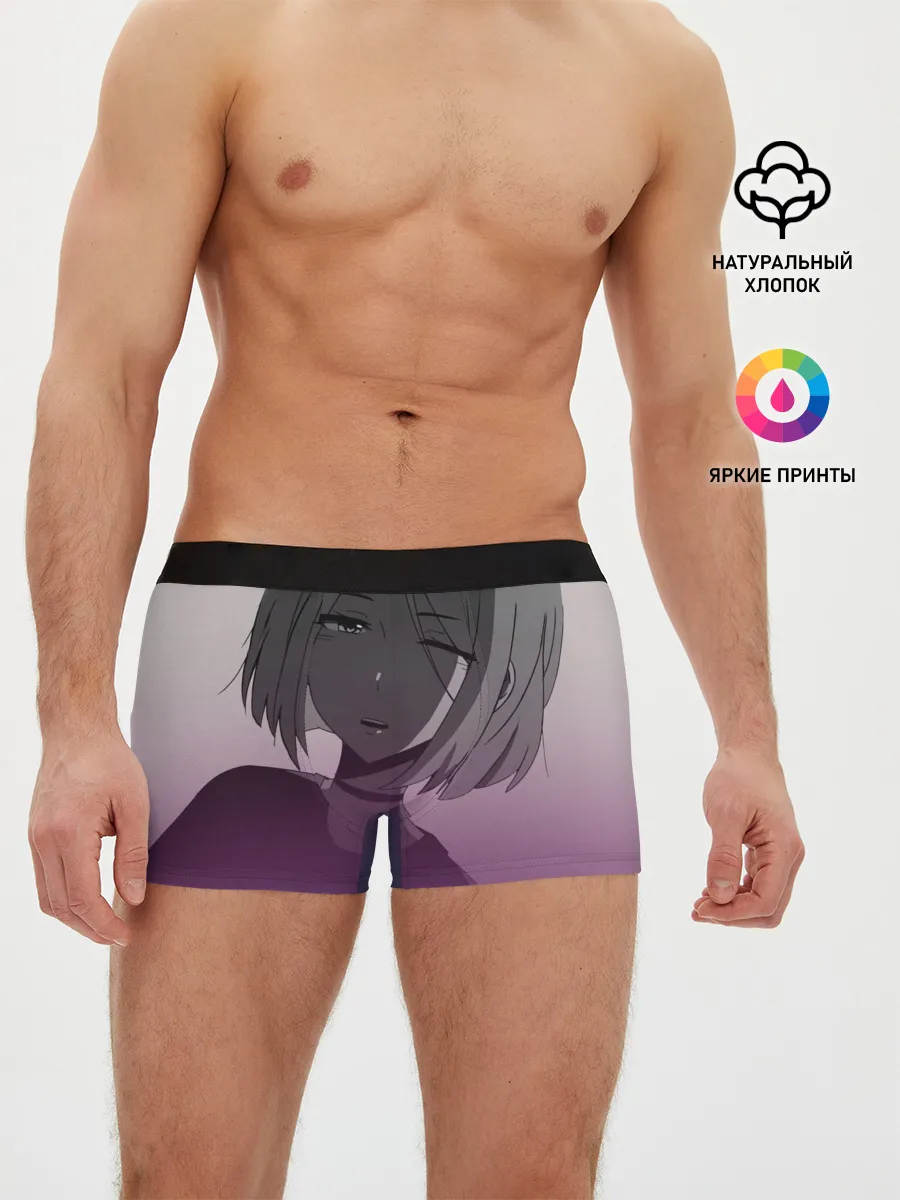 Мужские трусы боксеры / Аниме девочка в тумане