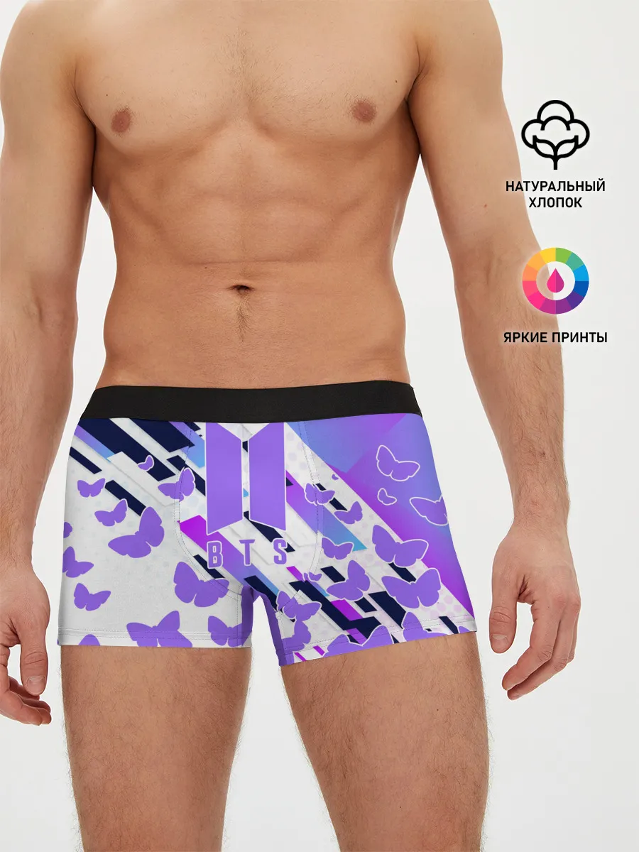 Мужские трусы боксеры / BTS