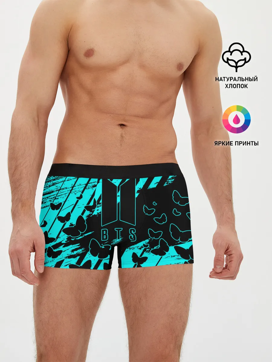 Мужские трусы боксеры / BTS