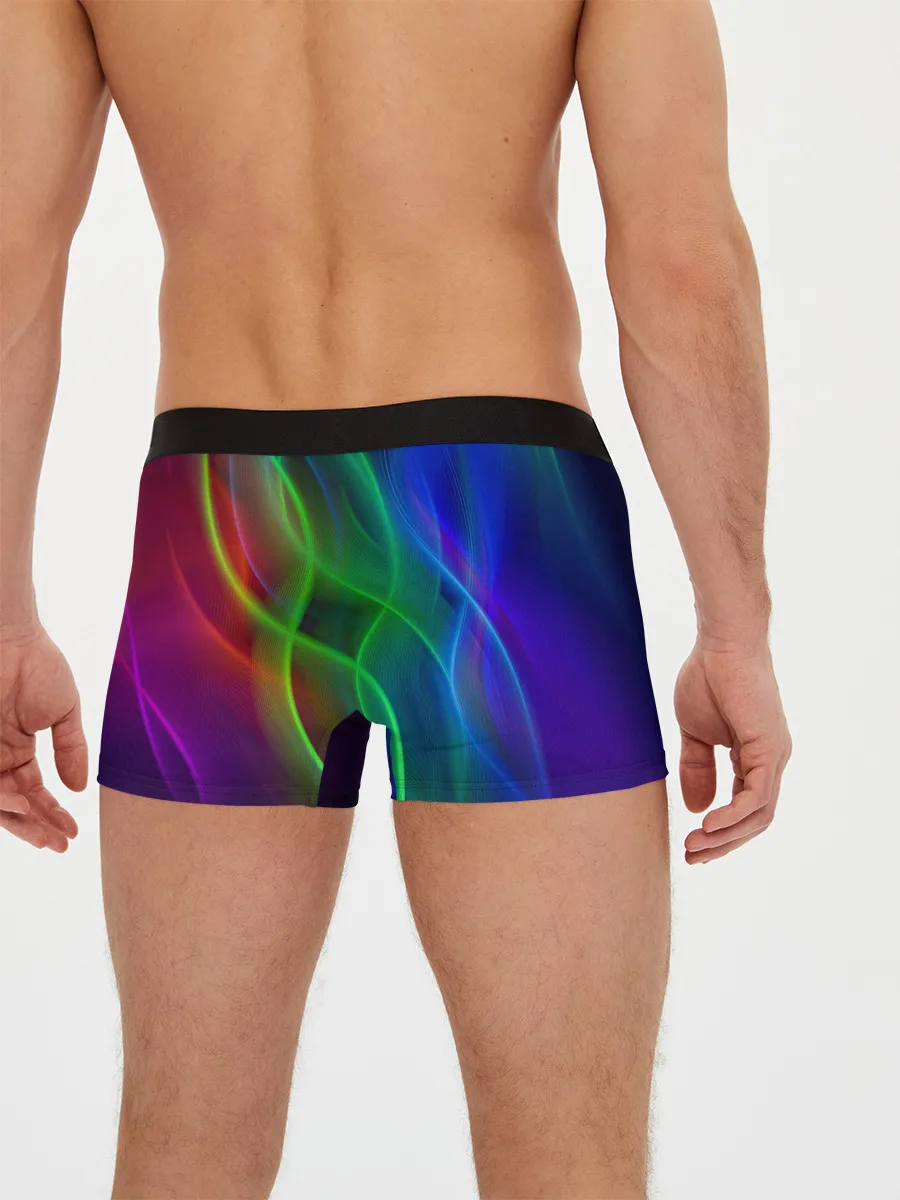 Мужские трусы боксеры / НЕОНОВАЯ АБСТРАКЦИЯ