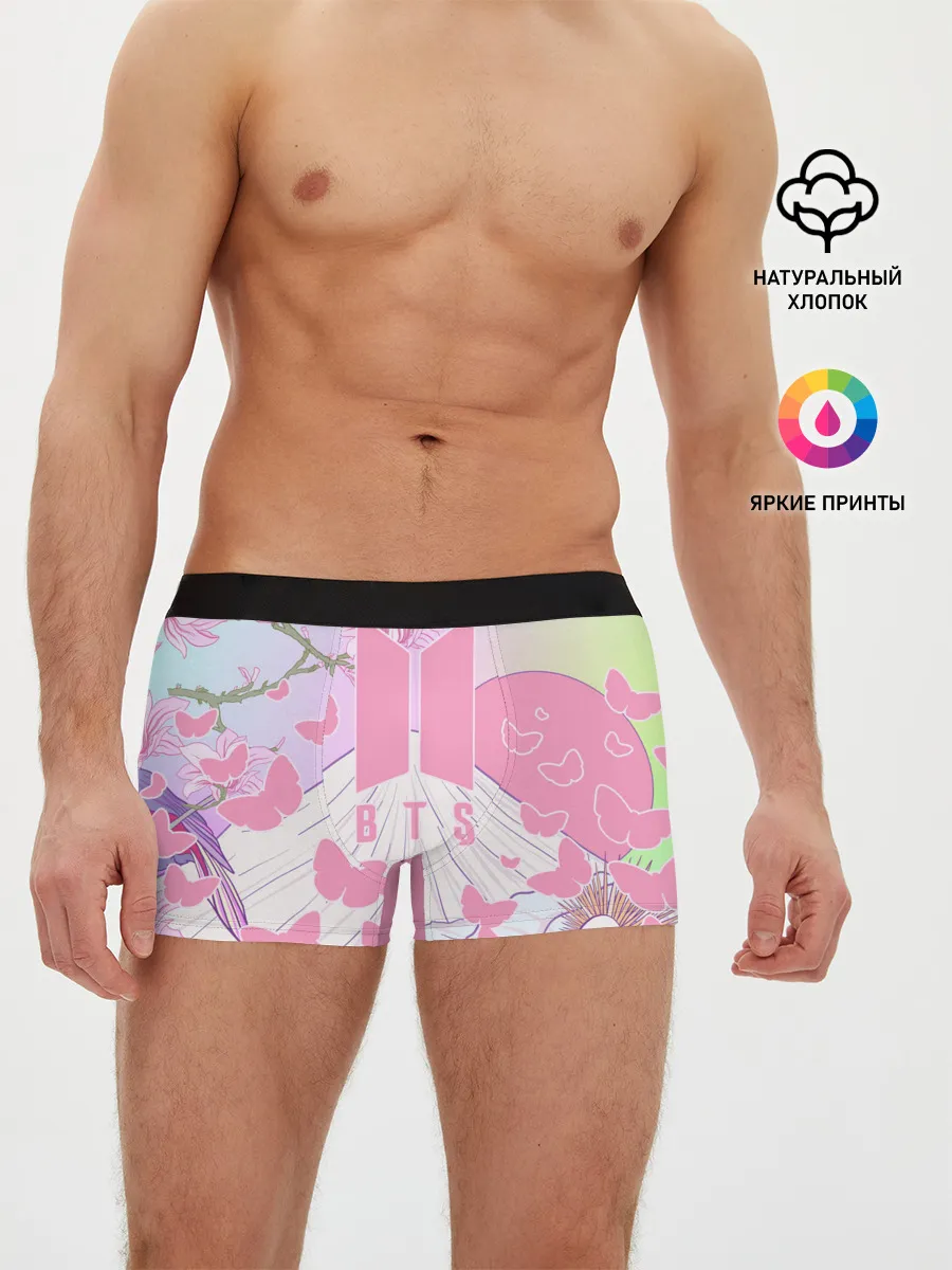 Мужские трусы боксеры / BTS