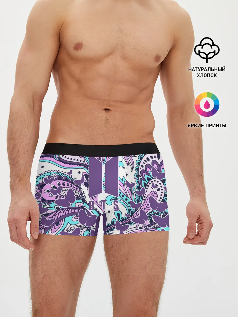 Мужские трусы боксеры / BTS