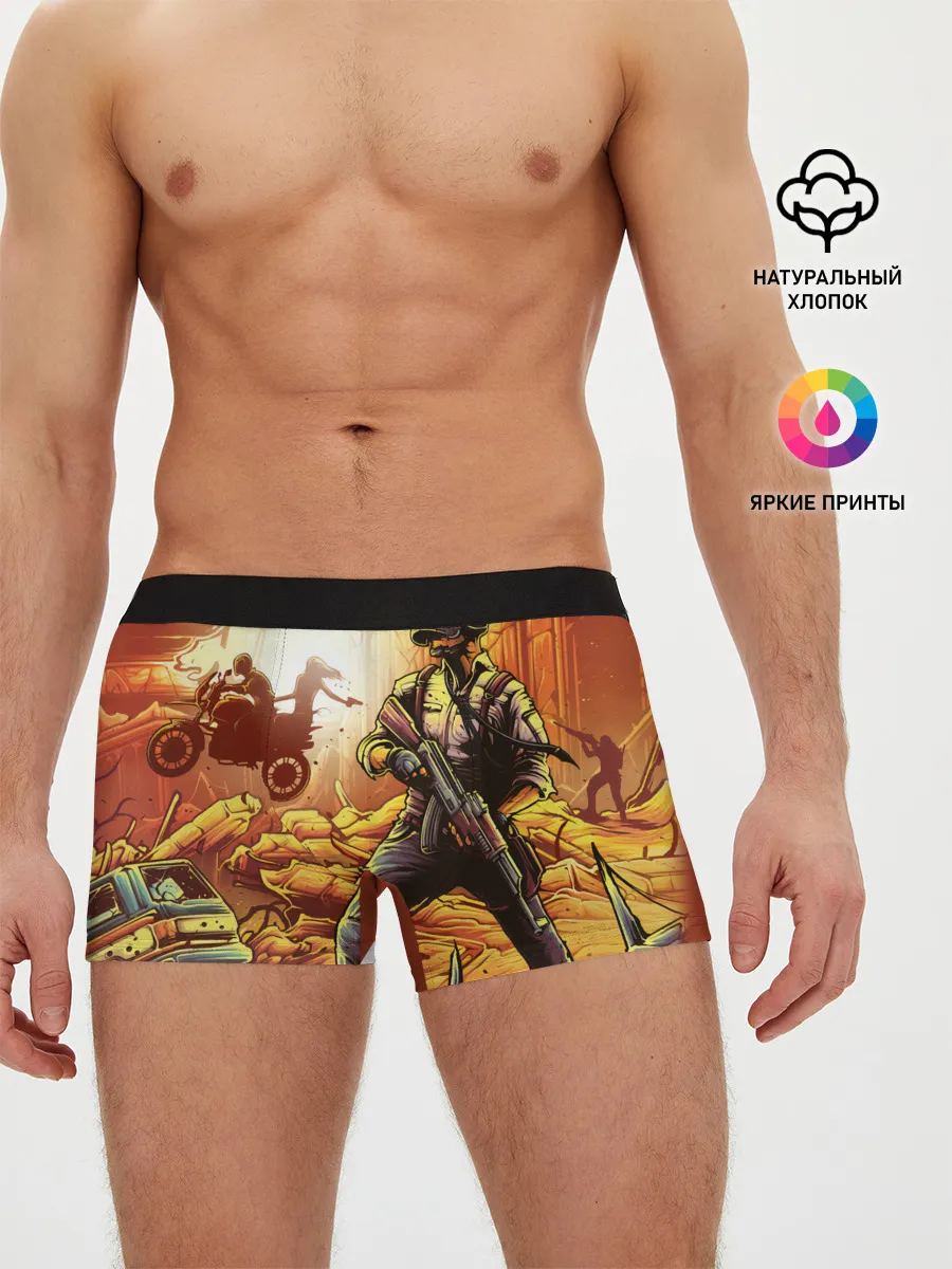 Мужские трусы боксеры / PUBG