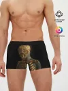Мужские трусы боксеры / Скелет В Золоте