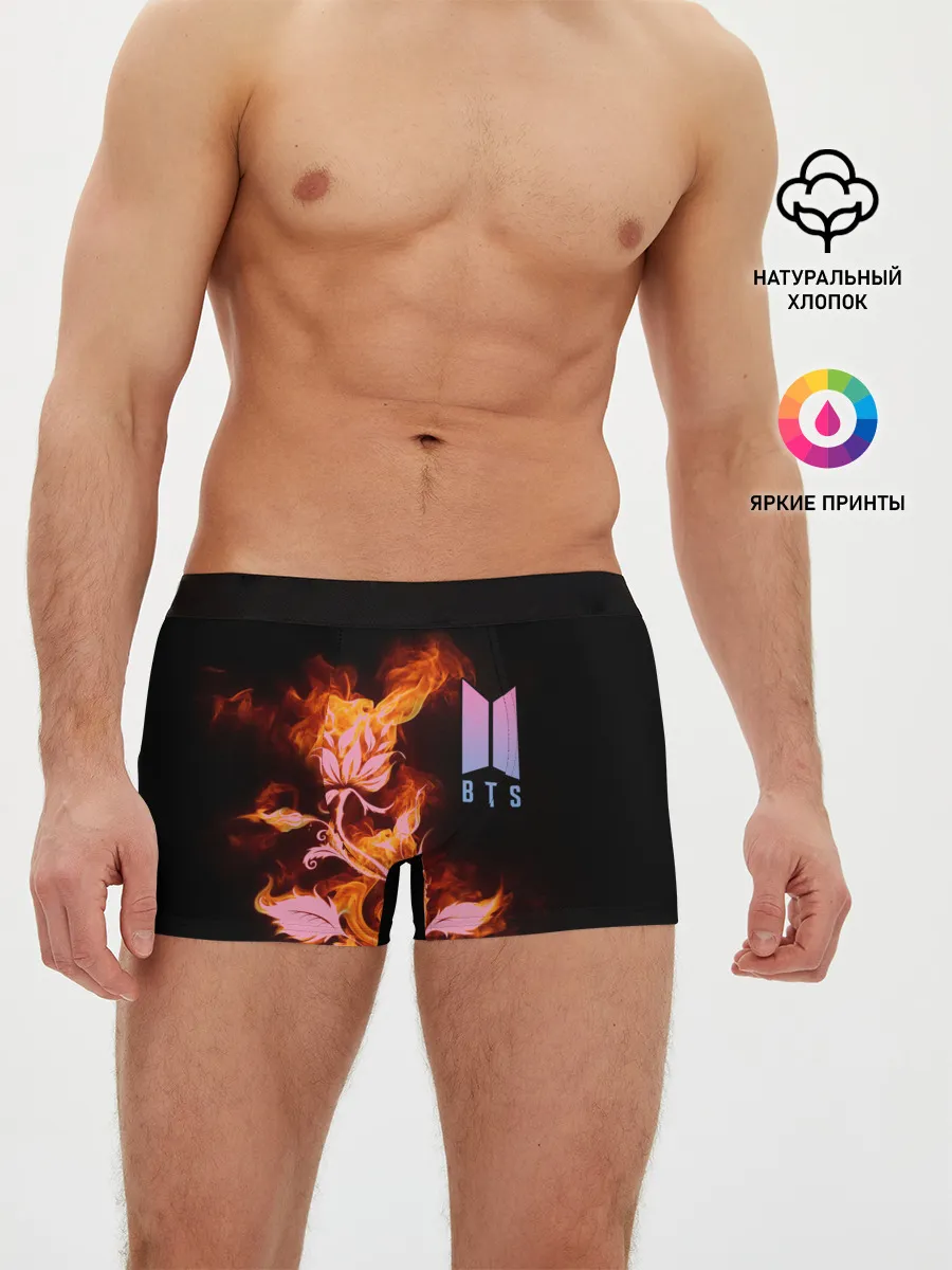 Мужские трусы боксеры / BTS