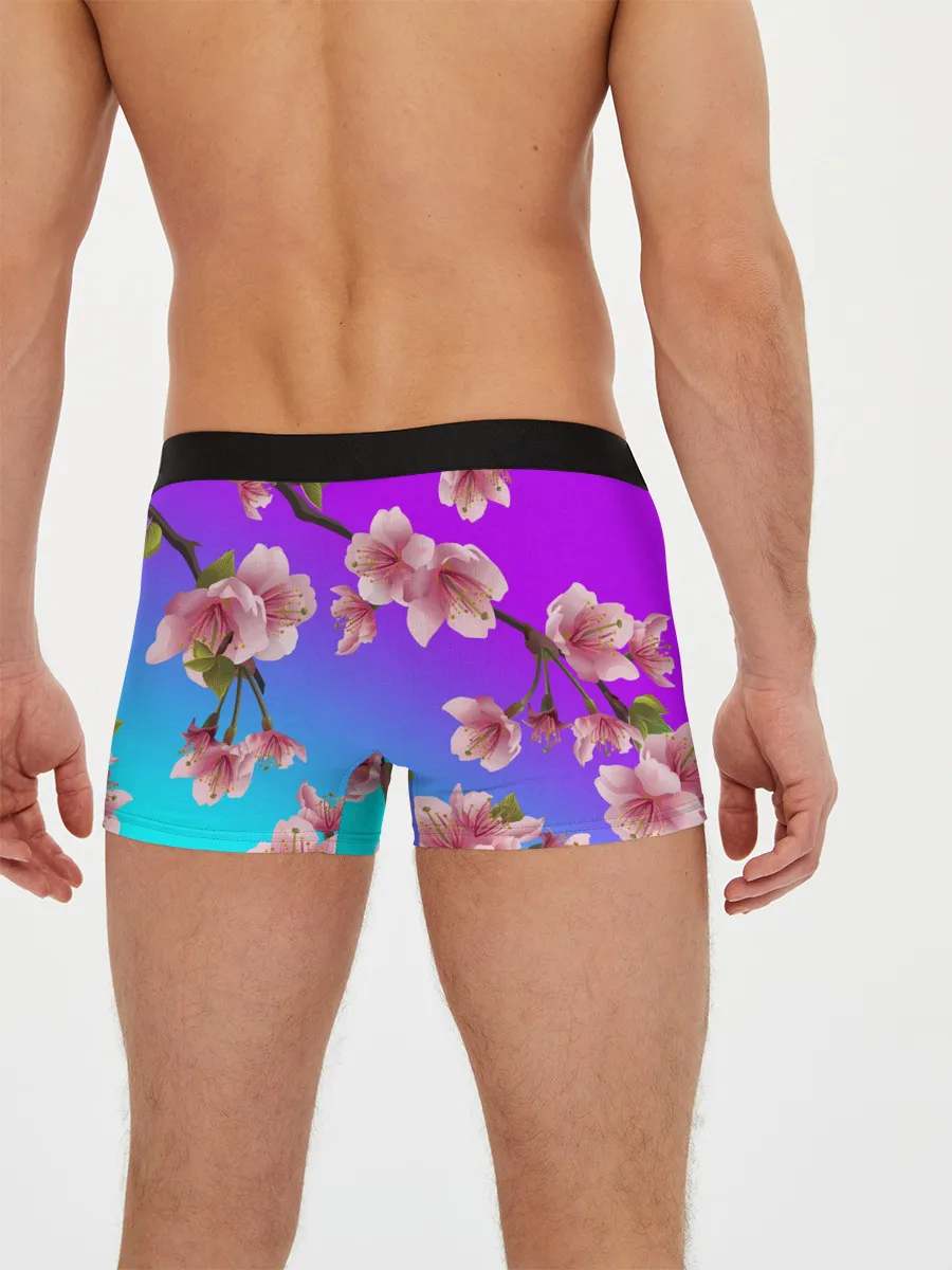 Мужские трусы боксеры / САКУРА ВИШНЯ