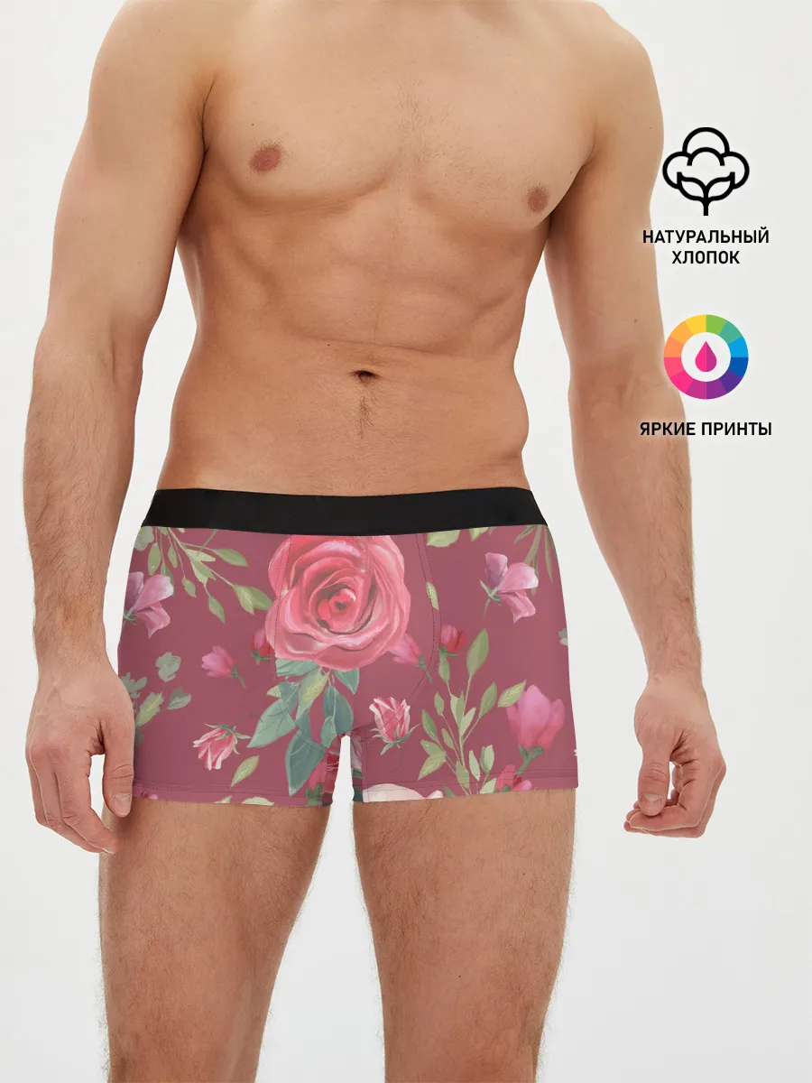 Мужские трусы боксеры / rose