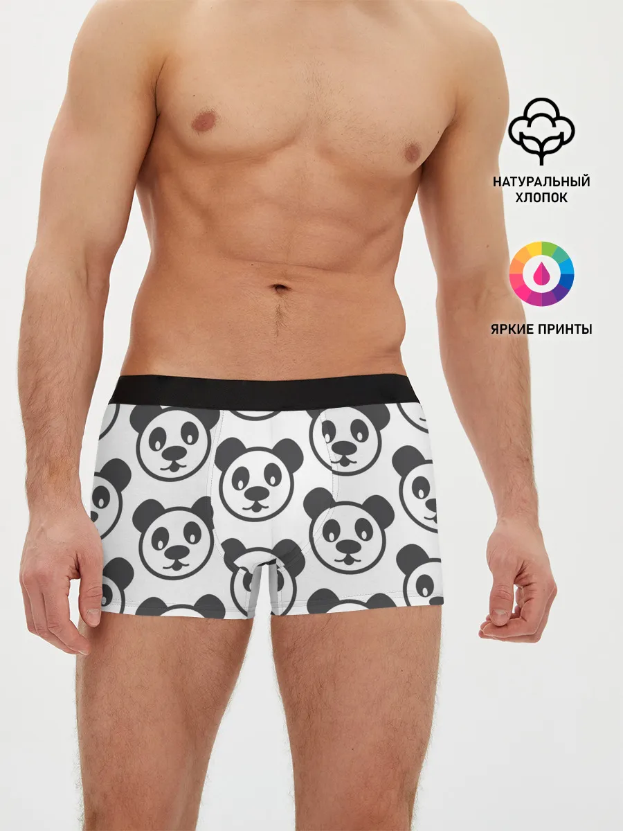 Мужские трусы боксеры / panda