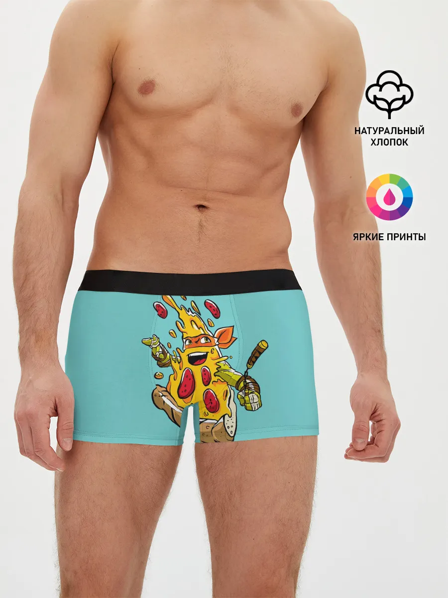 Мужские трусы боксеры / PIZZA TIME