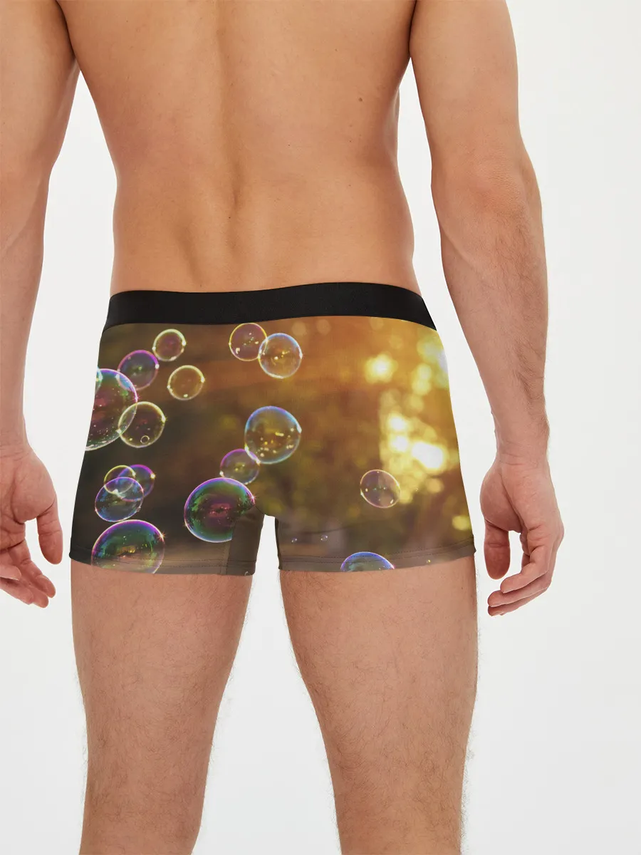 Мужские трусы боксеры / Мыльные пузыри.