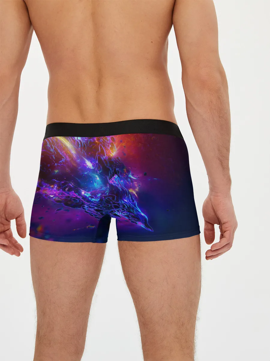 Мужские трусы боксеры / SPACE ABSTRACT