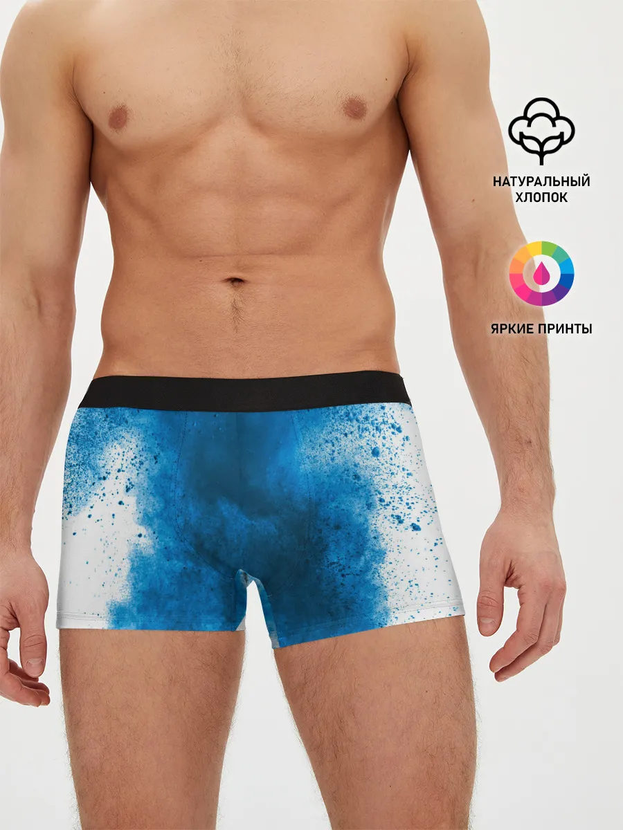 Мужские трусы боксеры / СИНИЙ ДЫМ