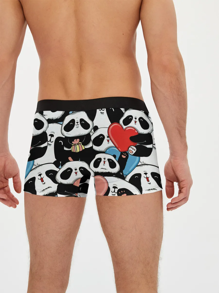 Мужские трусы боксеры / Панды.