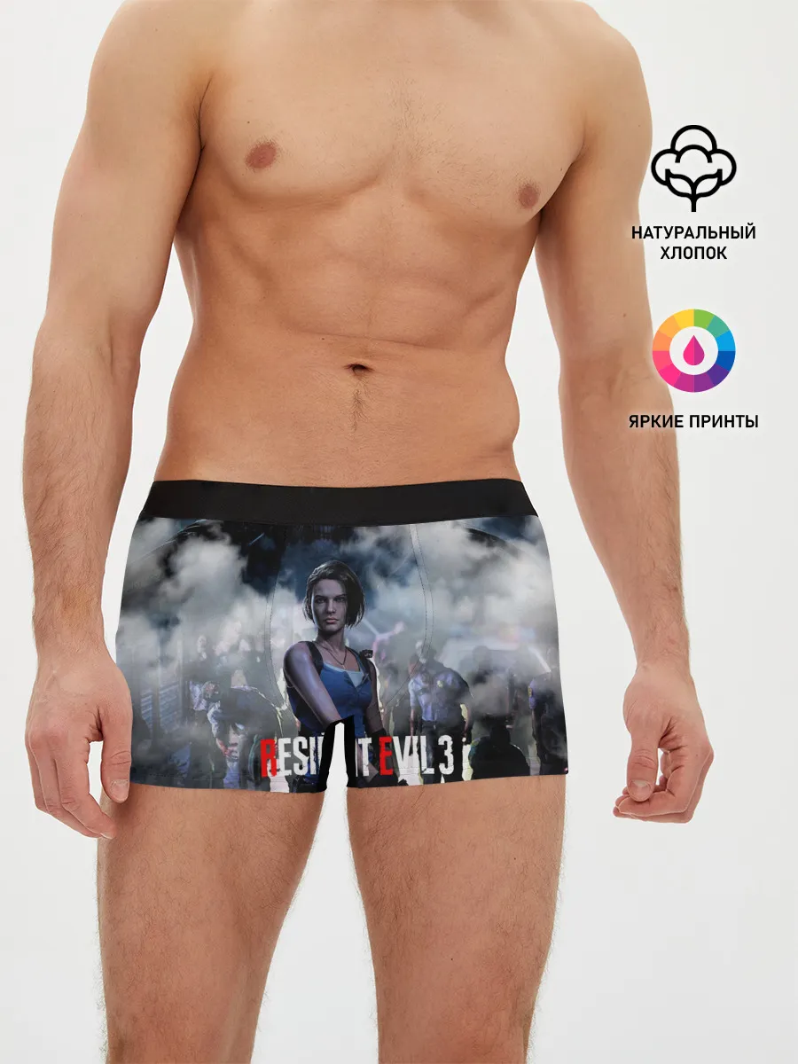 Мужские трусы боксеры / RESIDENT EVIL 3.