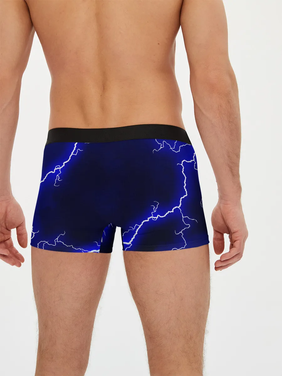 Мужские трусы боксеры / СИНИЕ МОЛНИИ