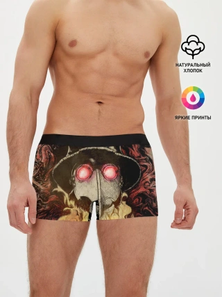 Мужские трусы боксеры / Чумной доктор Мор